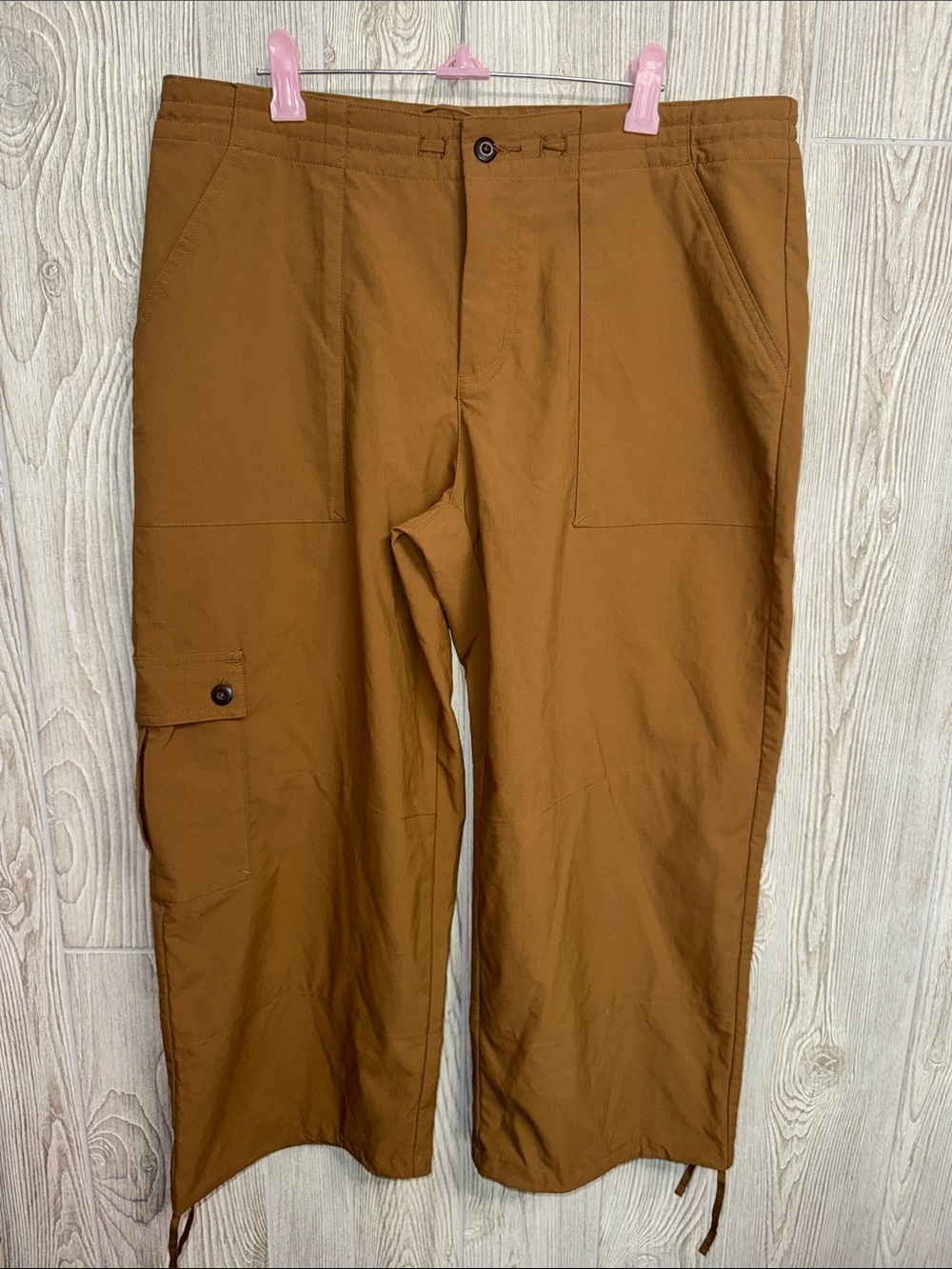 Patagonia Wide Leg Pants in Caramel Brown
